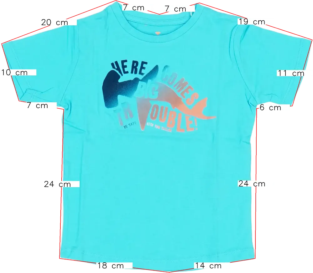 Kék Tom Tailor Póló EU 98 / UK 3 év / US 3T