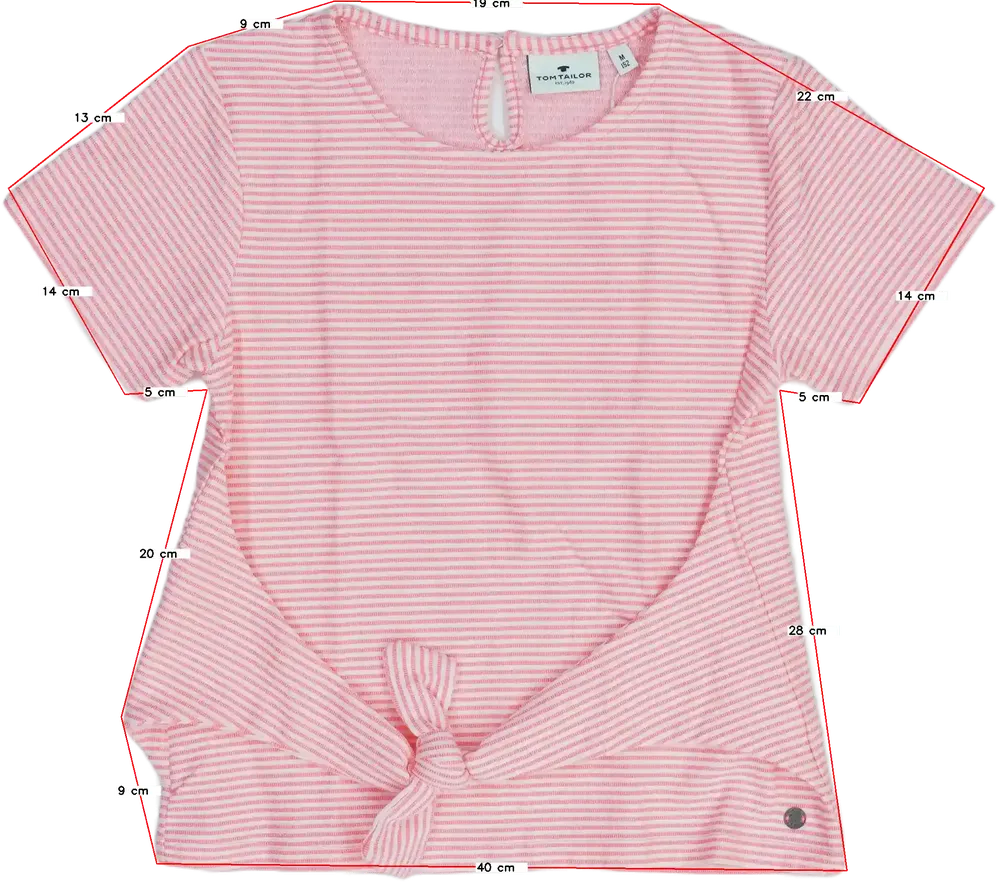 Rózsaszín Tom Tailor Póló EU 152 / UK 12 év / US 12 év/L