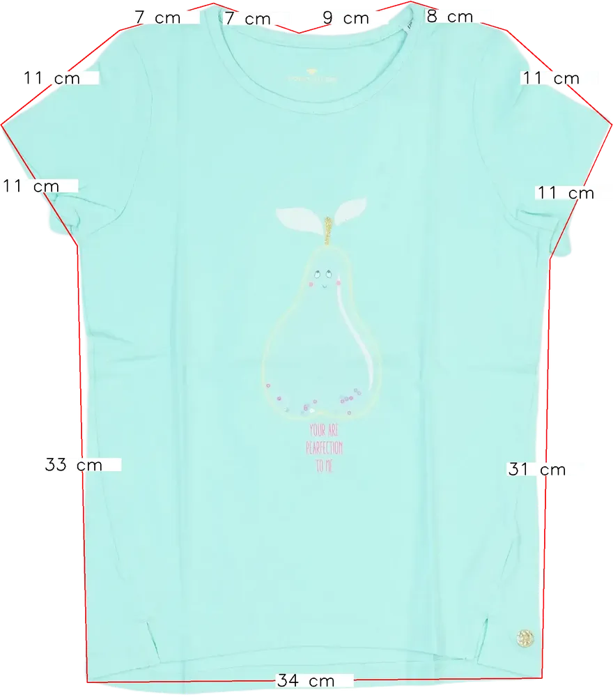 Zöld Tom Tailor Póló EU 134 / UK 9 év / US 9 év/L