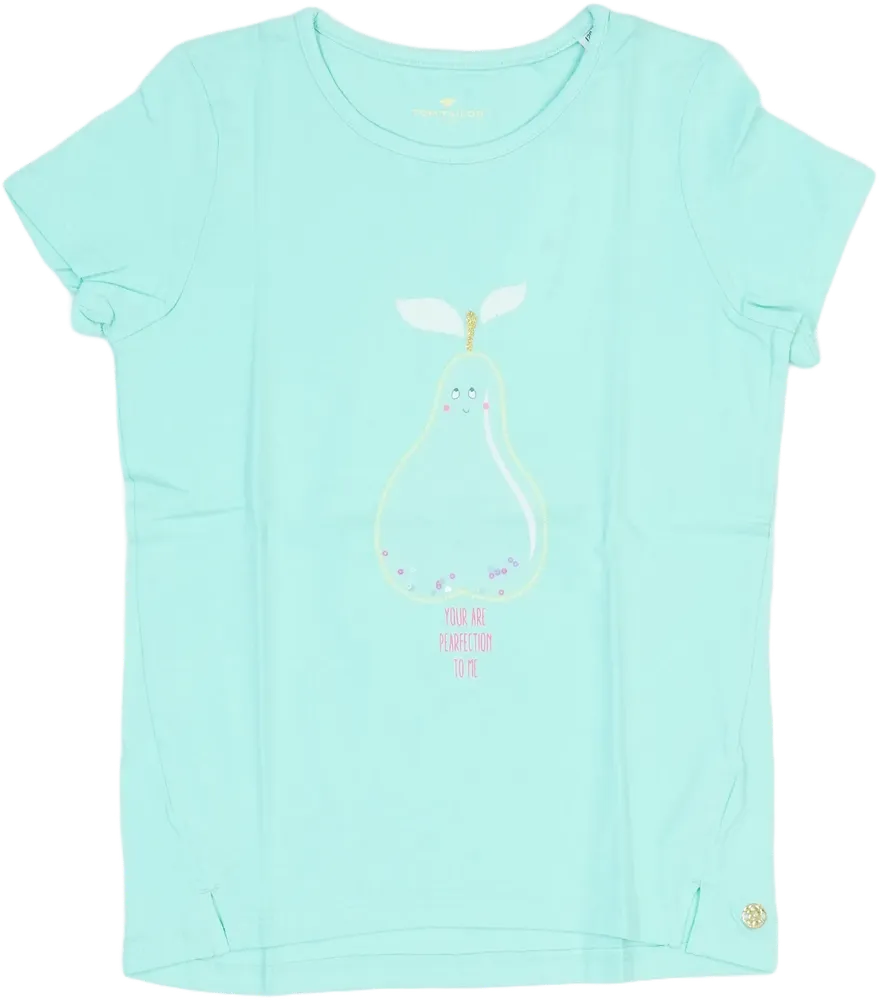 Zöld Tom Tailor Póló EU 134 / UK 9 év / US 9 év/L