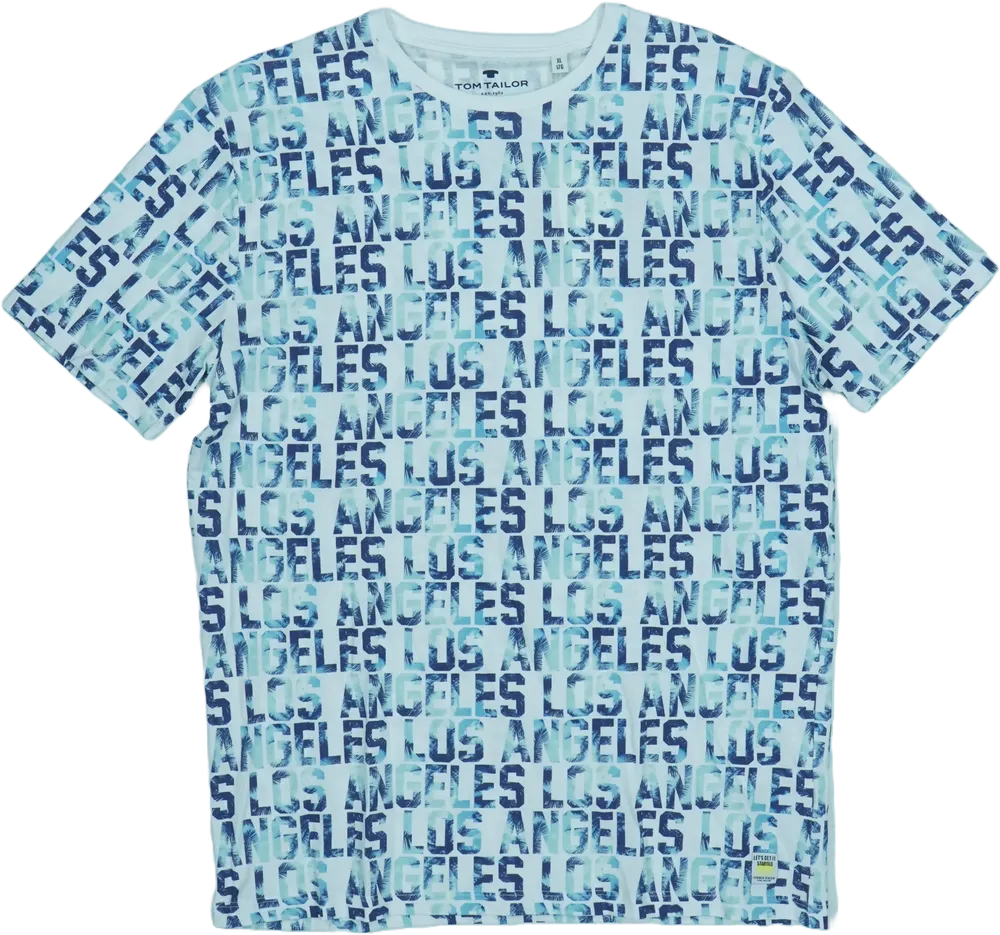 Fehér Tom Tailor Póló EU 176 / UK 16 év / US XL