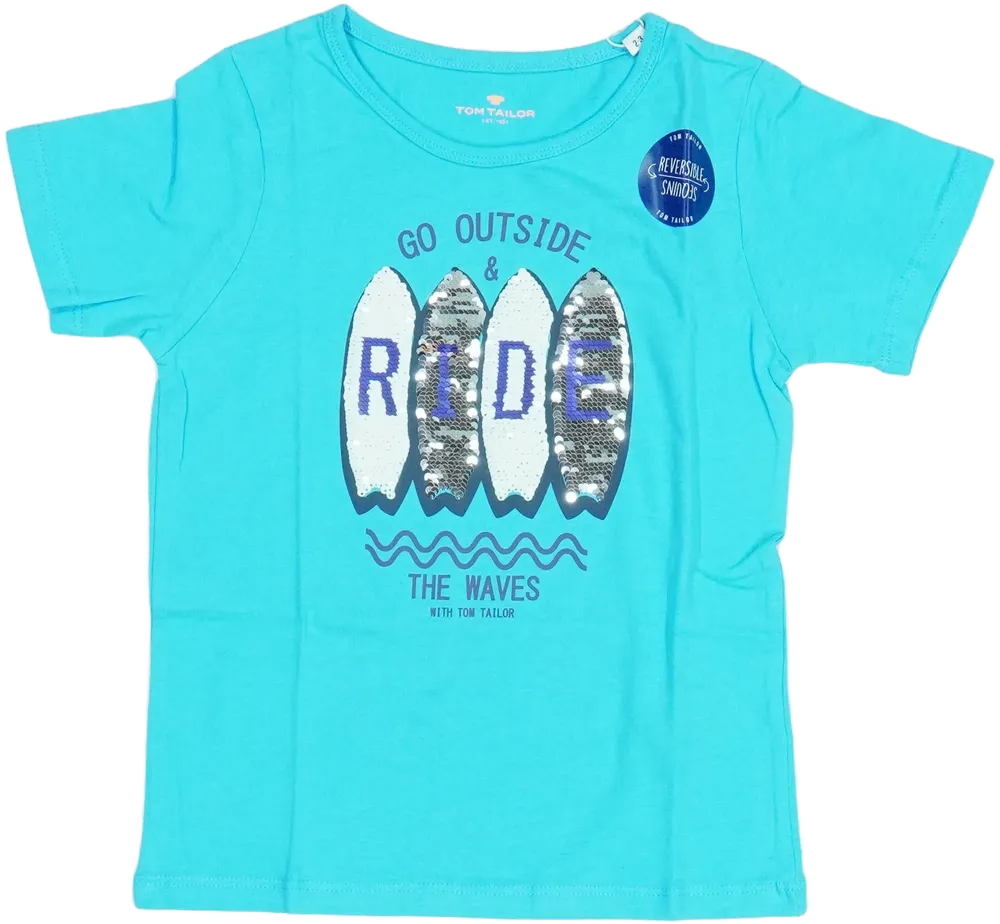 Kék Tom Tailor Póló EU 98 / UK 3 év / US 3T