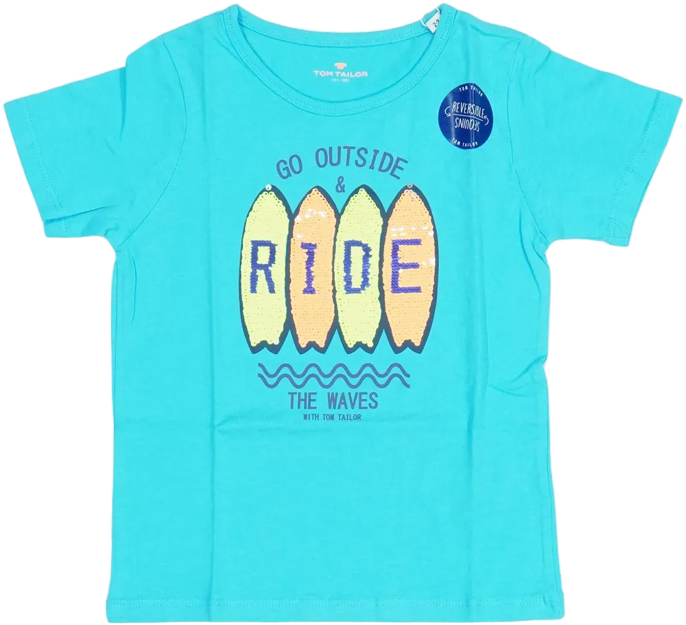 Kék Tom Tailor Póló EU 98 / UK 3 év / US 3T