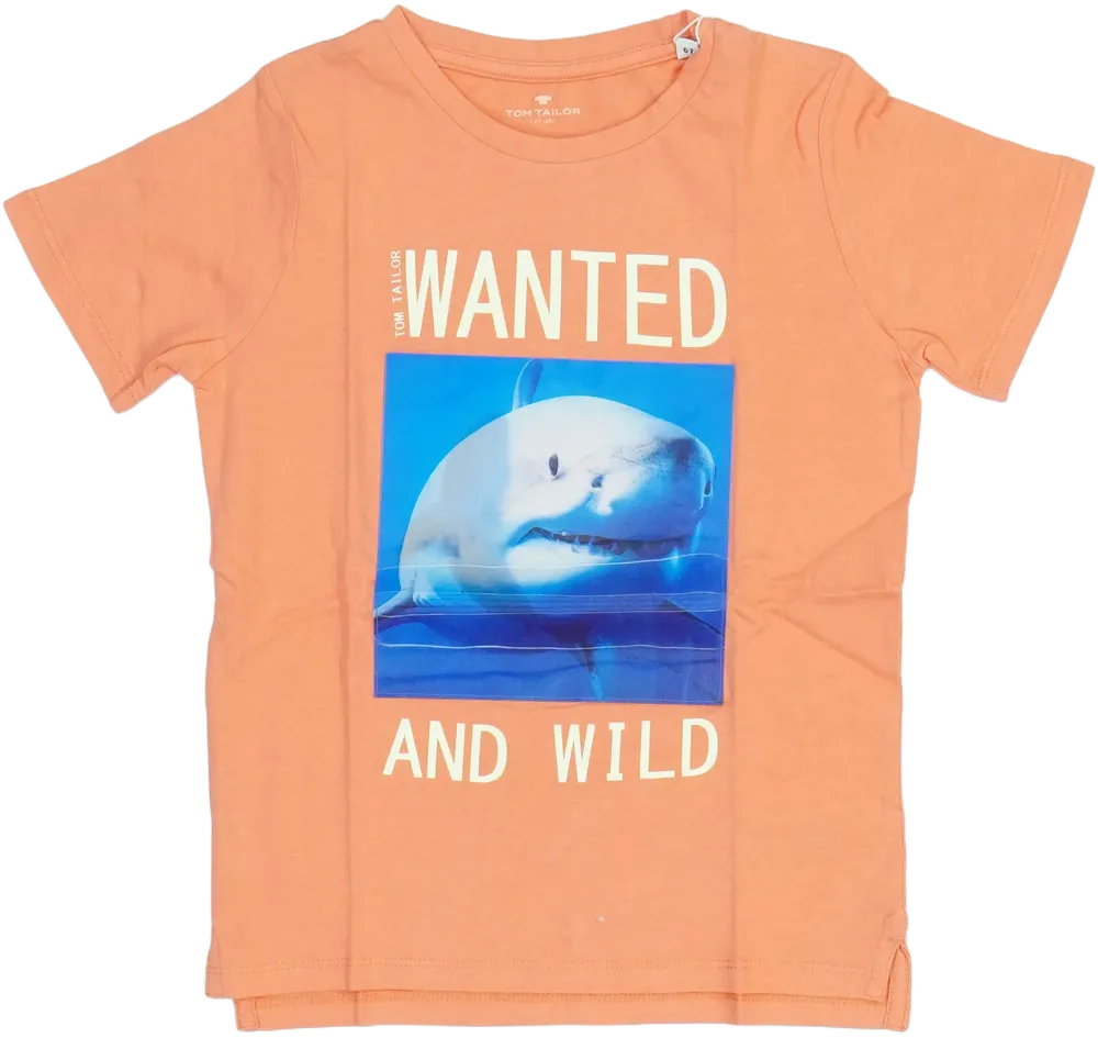 Sárga (narancs) Tom Tailor Póló EU 122 / UK 7 év / US 7 év/M