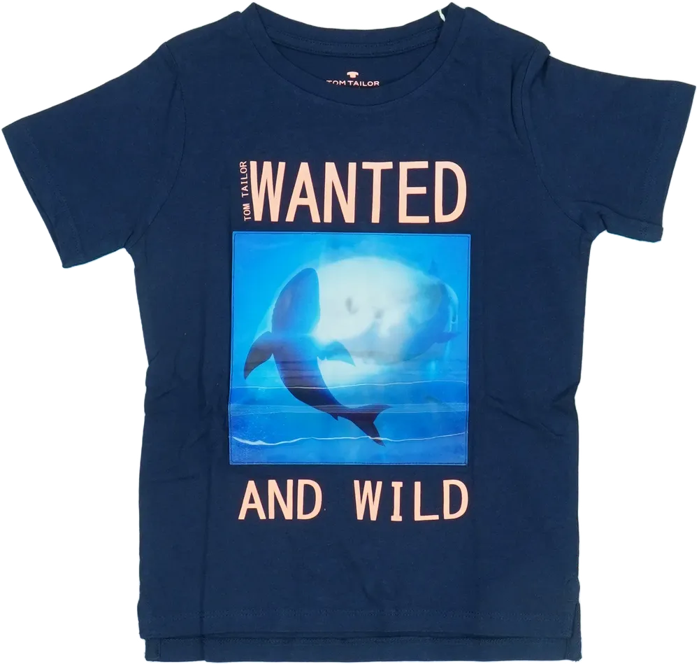 Kék Tom Tailor Póló EU 110 / UK 5 év / US 5 év/XS