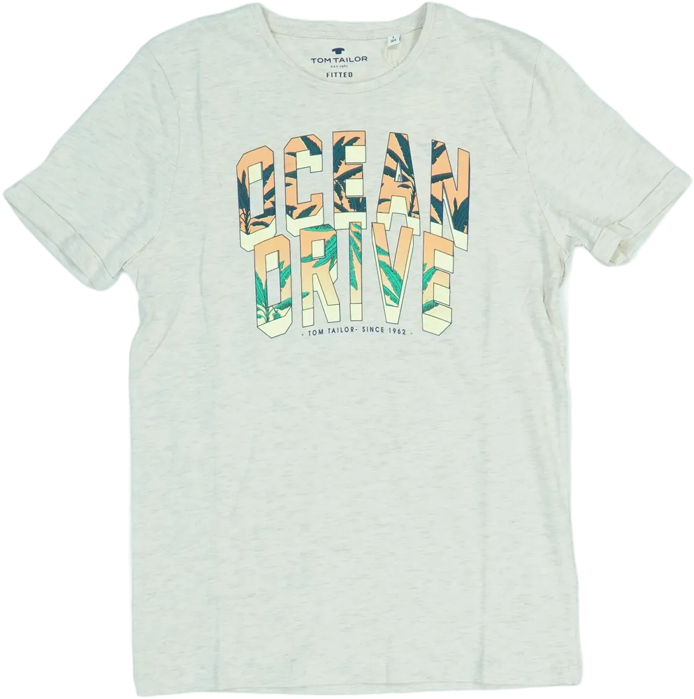 Barna Tom Tailor Póló EU 164 / UK 14 év / US 14 év/XL