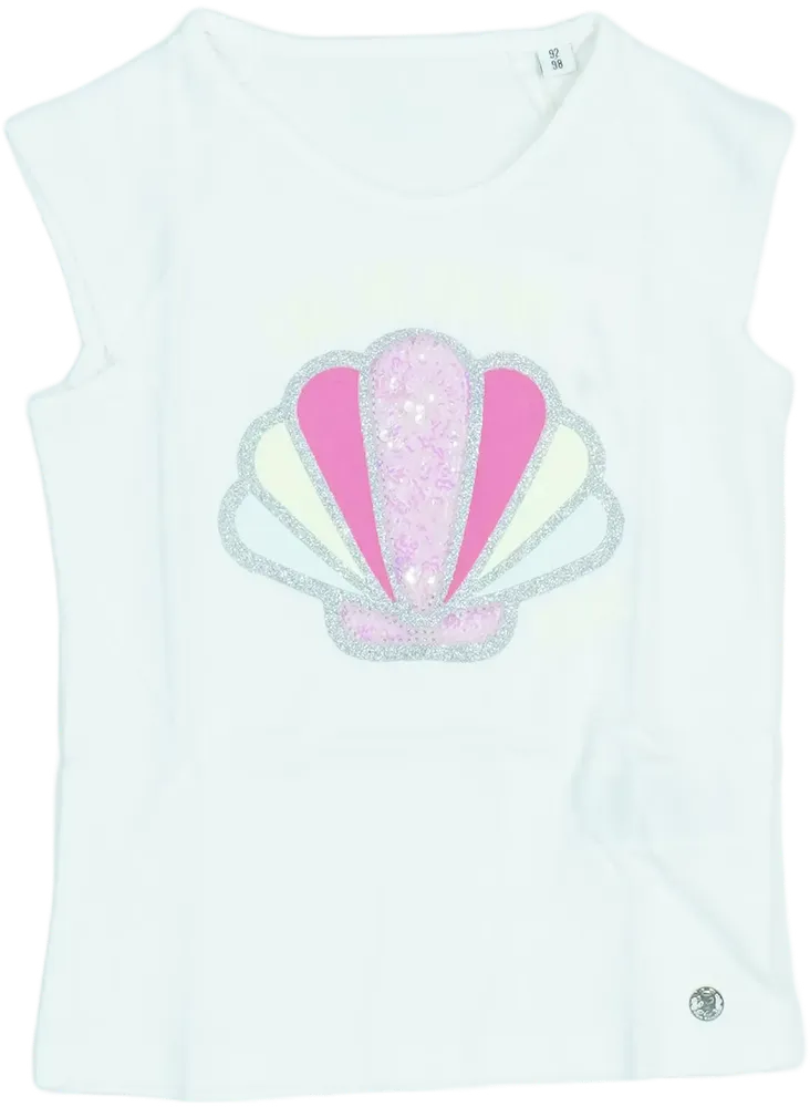 Fehér Tom Tailor Póló EU 98 / UK 3 év / US 3T