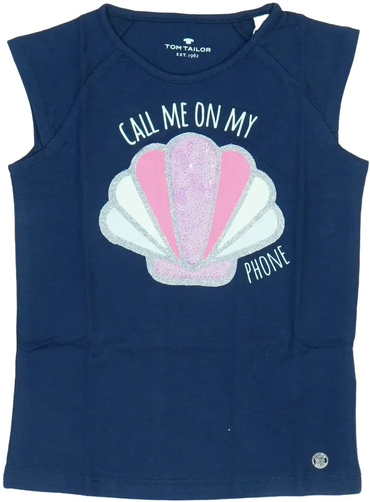 Kék Tom Tailor Póló EU 98 / UK 3 év / US 3T