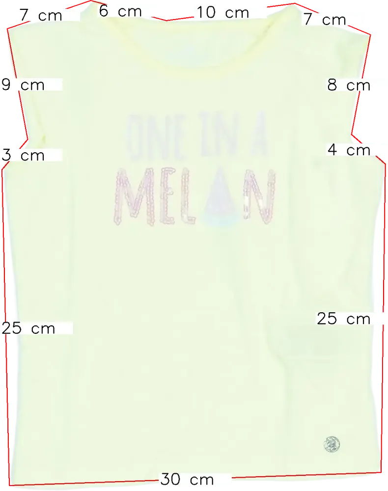 Sárga Tom Tailor Póló EU 98 / UK 3 év / US 3T