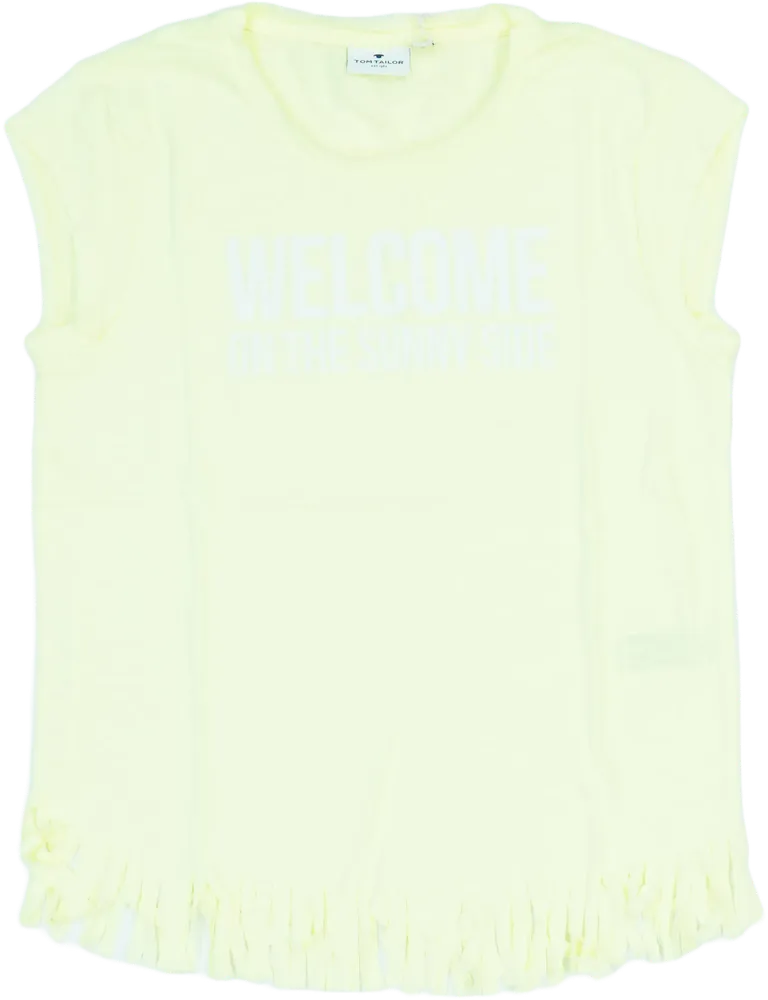 Sárga Tom Tailor Póló EU 176 / UK 16 év / US XL