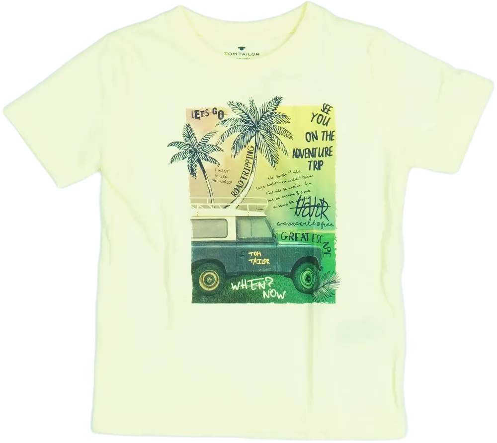 Sárga Tom Tailor Póló EU 98 / UK 3 év / US 3T