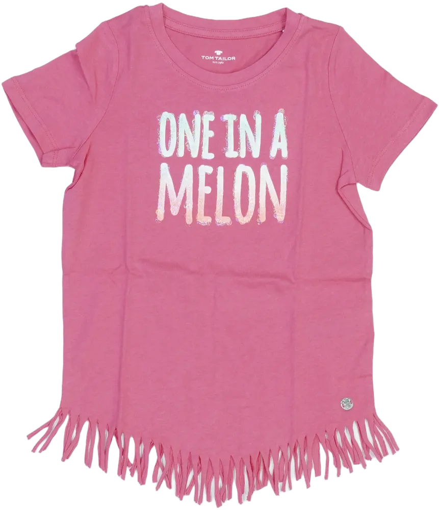 Rózsaszín Tom Tailor Póló EU 122 / UK 7 év / US 7 év/M