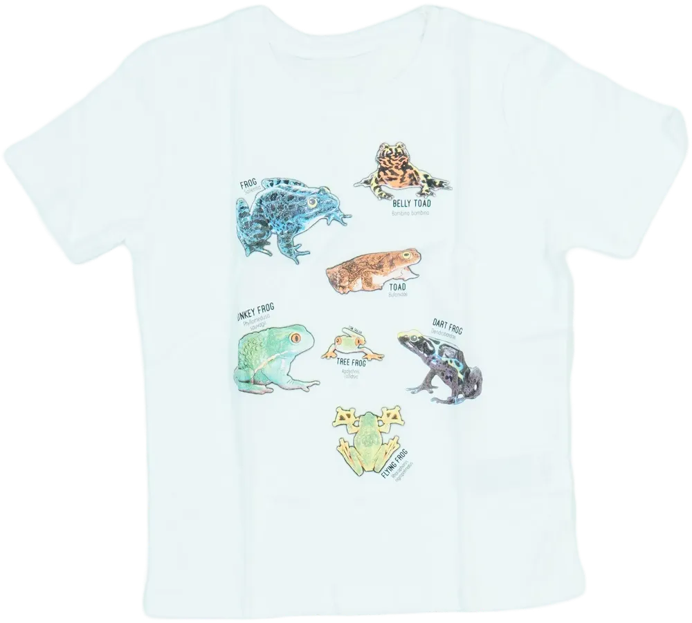 Fehér Tom Tailor Póló EU 122 / UK 7 év / US 7 év/M