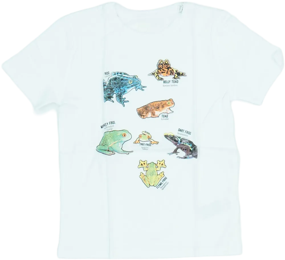 Fehér Tom Tailor Póló EU 134 / UK 9 év / US 9 év/L