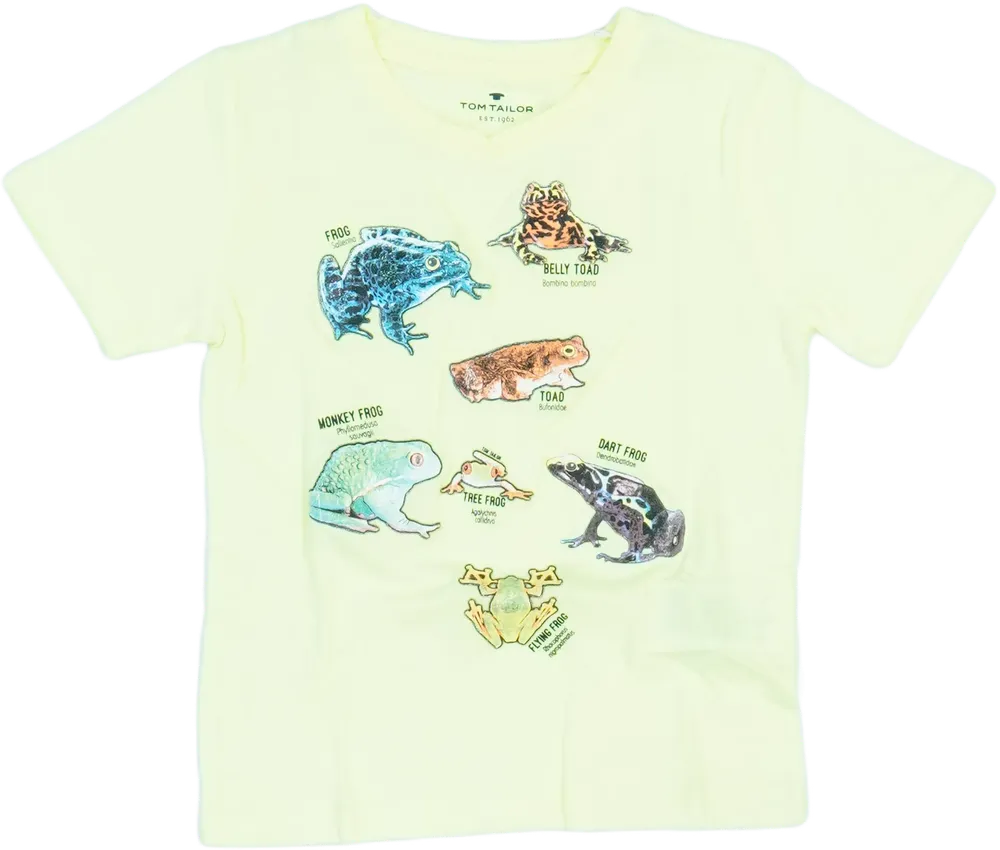 Sárga Tom Tailor Póló EU 98 / UK 3 év / US 3T