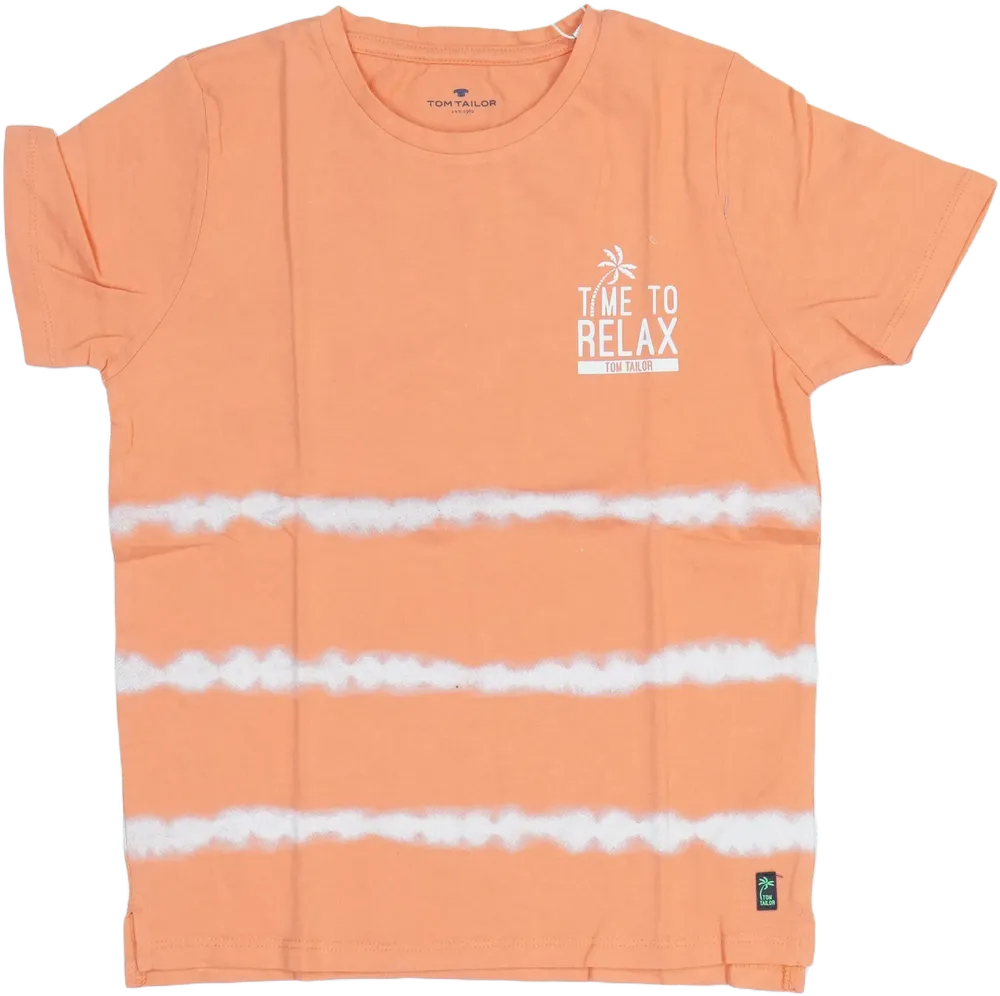 Sárga (narancs) Tom Tailor Póló EU 134 / UK 9 év / US 9 év/L