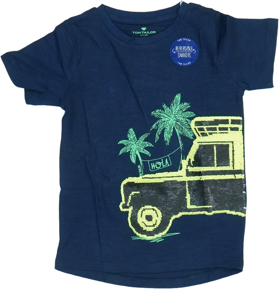 Kék Tom Tailor Póló EU 98 / UK 3 év / US 3T