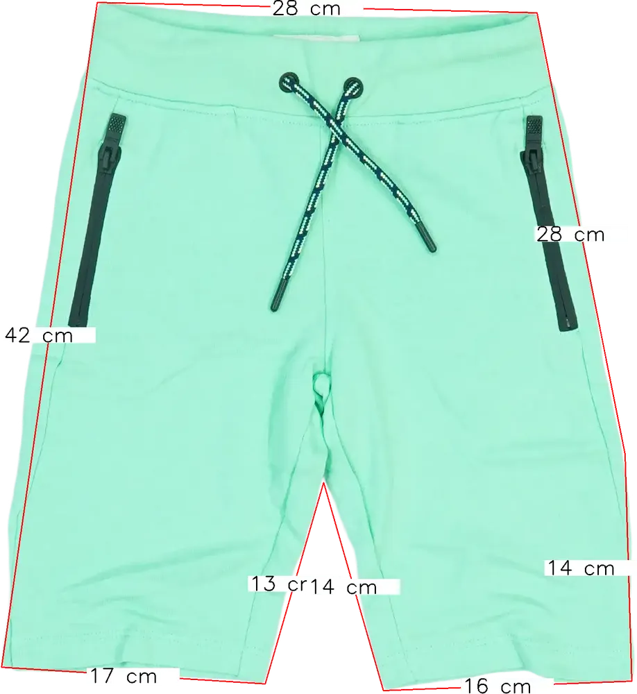 Zöld Tom Tailor Rövidnadrág EU 116 / UK 6 év / US 6 év/S