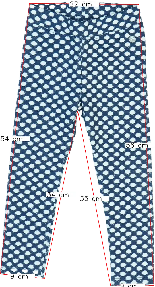 Kék Tom Tailor Leggings EU 98 / UK 3 év / US 3T