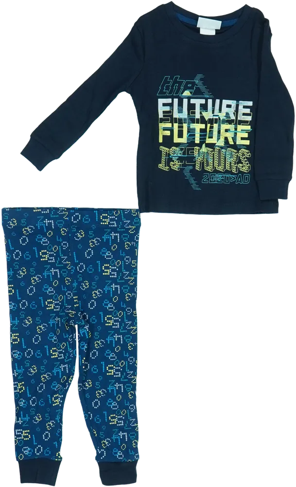 Kék Lily&amp;Dan Pizsama EU 92 / UK 2 év / US 2T