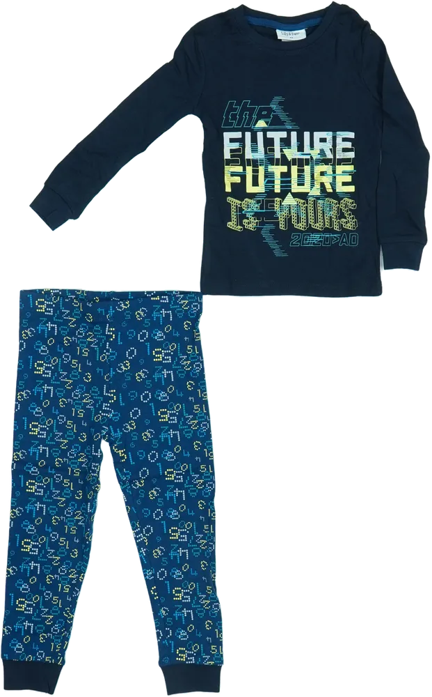 Kék Lily&amp;Dan Pizsama EU 104 / UK 4 év / US 4T/XS