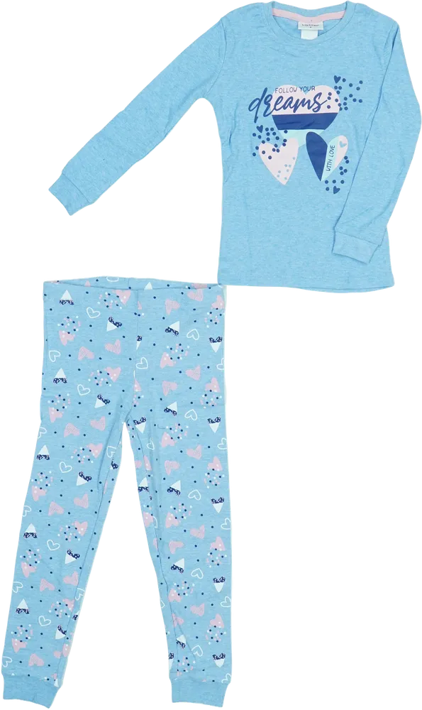 Kék Lily&amp;Dan Pizsama EU 116 / UK 6 év / US 6 év/S