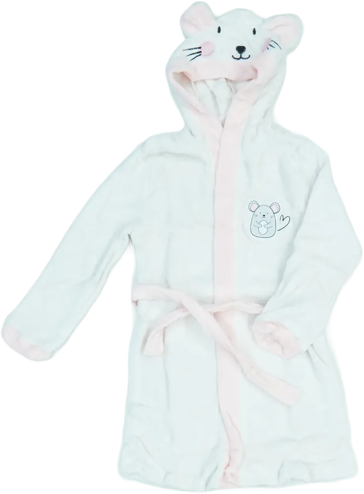 Fehér Cotton Cookie Köntös EU 128 / UK 8 év / US 8 év/M