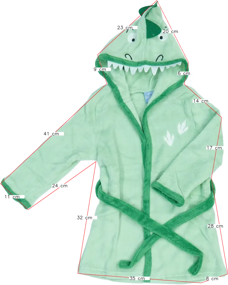 Zöld Cotton Cookie Köntös EU 104 / UK 4 év / US 4T/XS