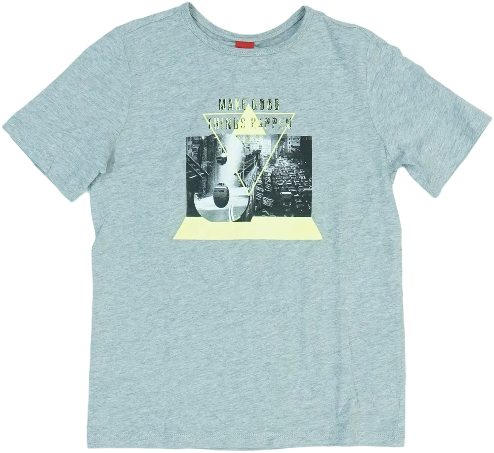 Szürke S.Oliver Póló EU 152 / UK 12 év / US 12 év/L