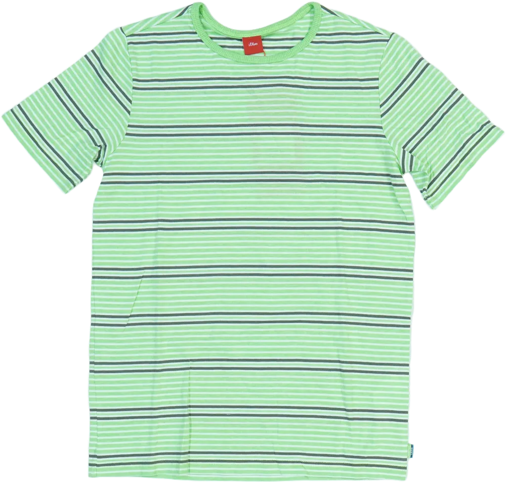 Zöld S.Oliver Póló EU 152 / UK 12 év / US 12 év/L