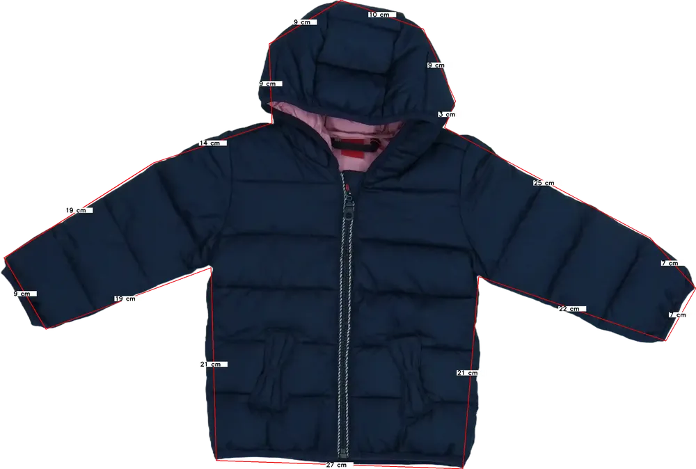 Kék S.Oliver Télikabát EU 80 / UK 9-12 hónap / US 12 hónap