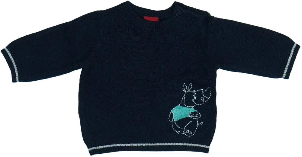 Kék S.Oliver Kötött pulcsi EU 56 / UK Újszülött / US Újszülött