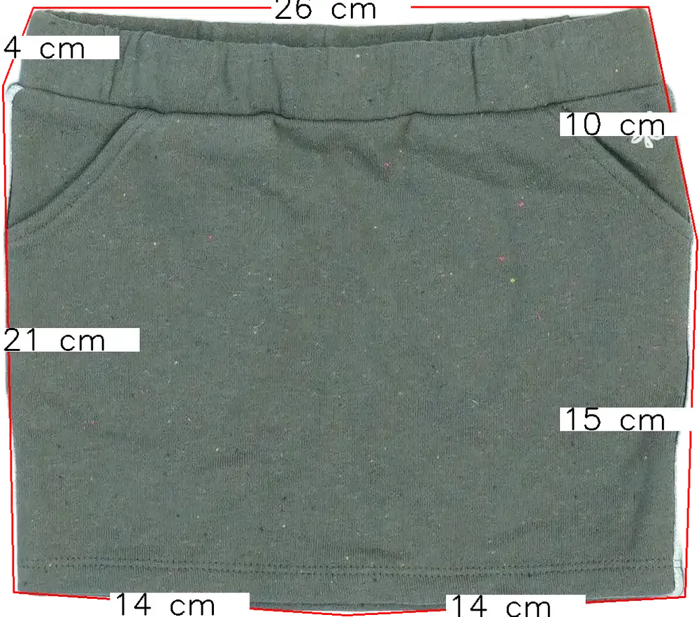 Zöld S.Oliver Szoknya EU 104 / UK 4 év / US 4T/XS