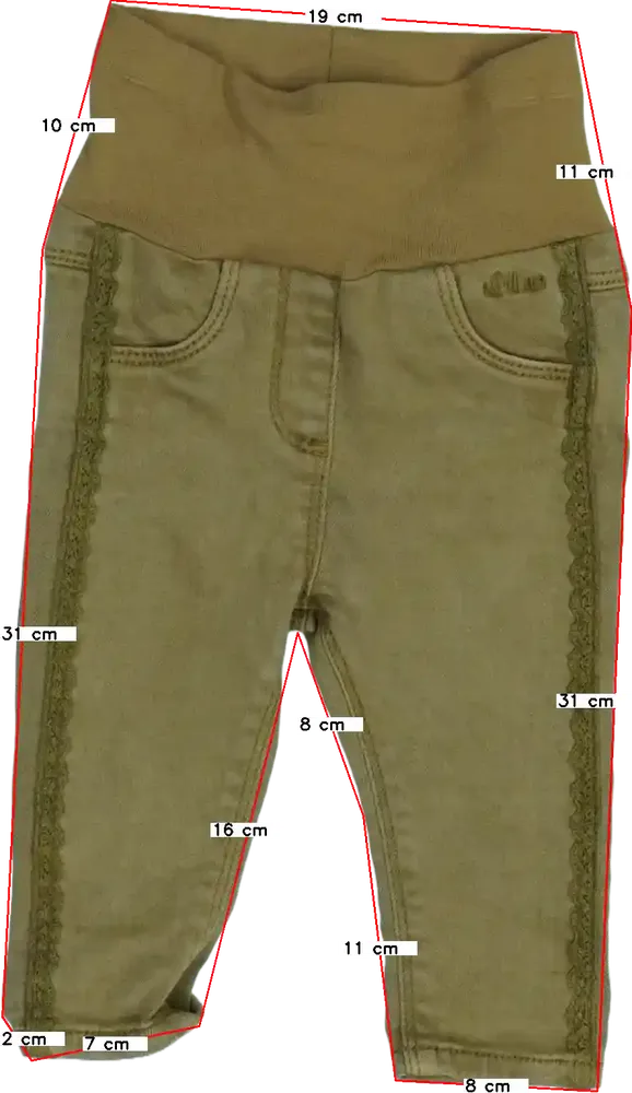 Barna S.Oliver Hosszúnadrág EU 68 / UK 3-6 hónap / US 3-6 hónap