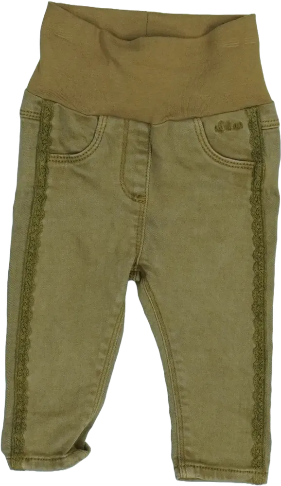 Barna S.Oliver Hosszúnadrág EU 68 / UK 3-6 hónap / US 3-6 hónap