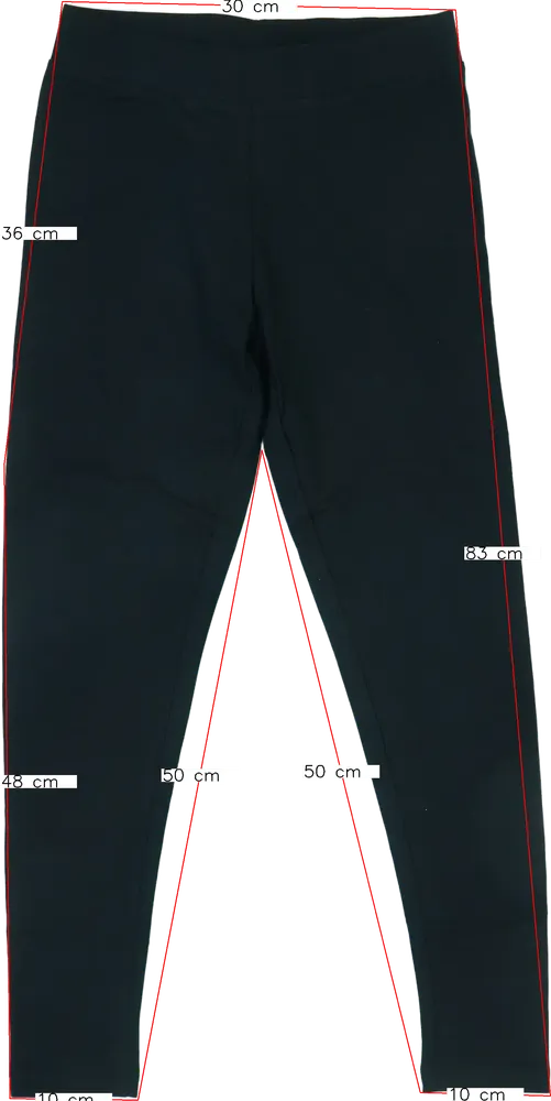 Fekete Hailys Leggings EU 164 / UK 14 év / US 14 év/XL