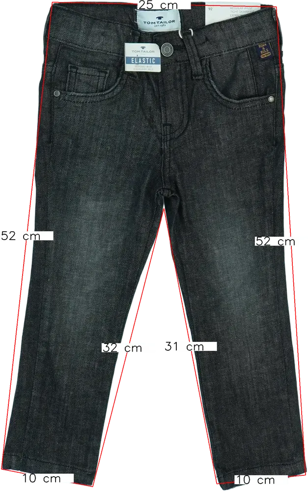 Szürke Tom Tailor Farmernadrág EU 92 / UK 2 év / US 2T