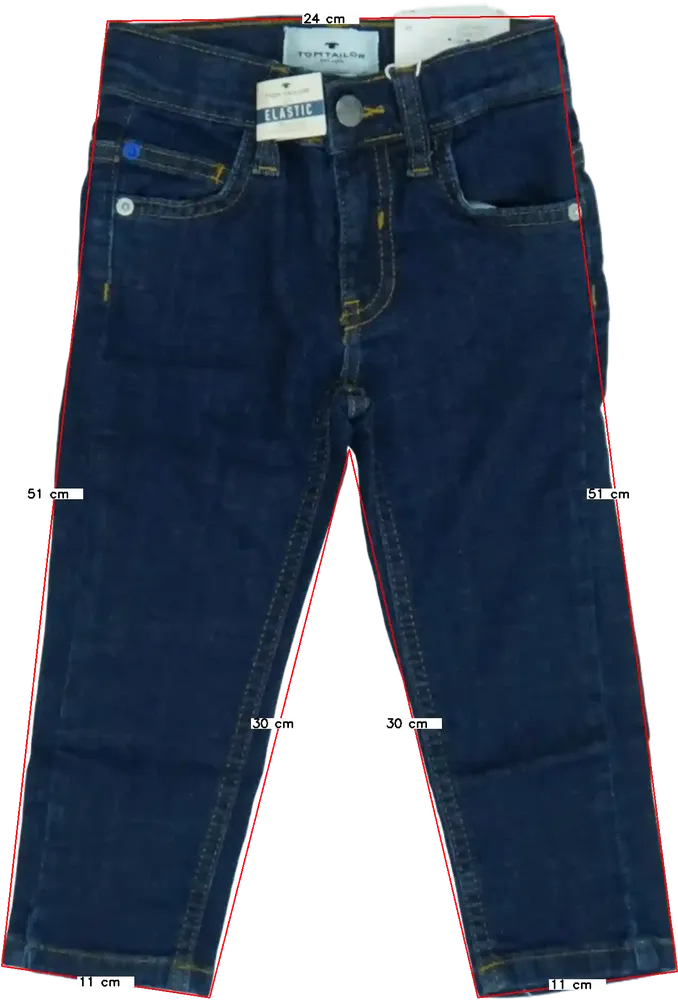 Kék Tom Tailor Farmernadrág EU 92 / UK 2 év / US 2T