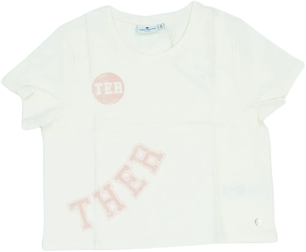 Barna Tom Tailor Póló EU 152 / UK 12 év / US 12 év/L