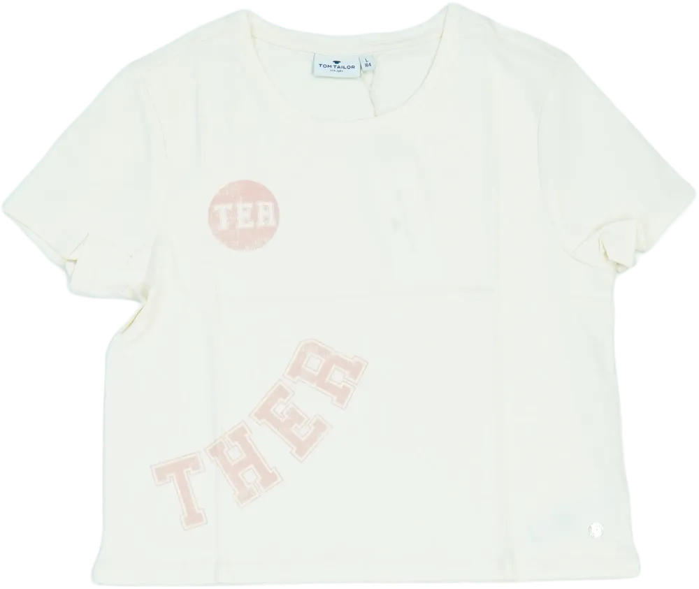 Barna Tom Tailor Póló EU 164 / UK 14 év / US 14 év/XL