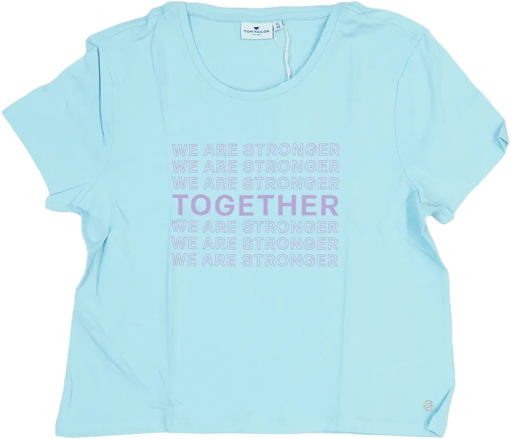 Kék Tom Tailor Póló EU 176 / UK 16 év / US XL