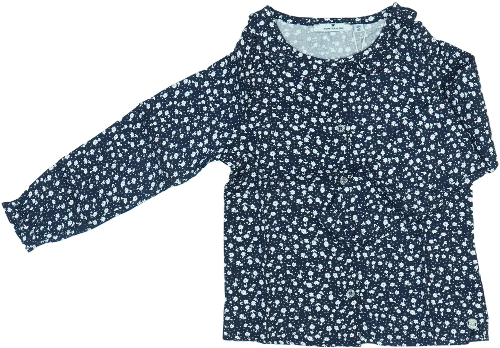 Fekete Tom Tailor Blúz EU 110 / UK 5 év / US 5 év/XS