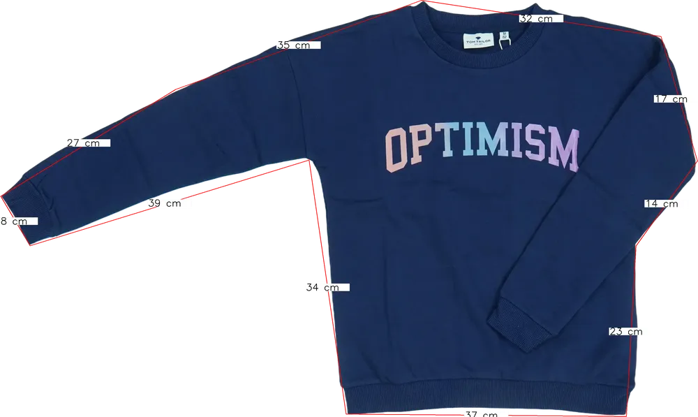 Kék Tom Tailor Pulóver EU 152 / UK 12 év / US 12 év/L