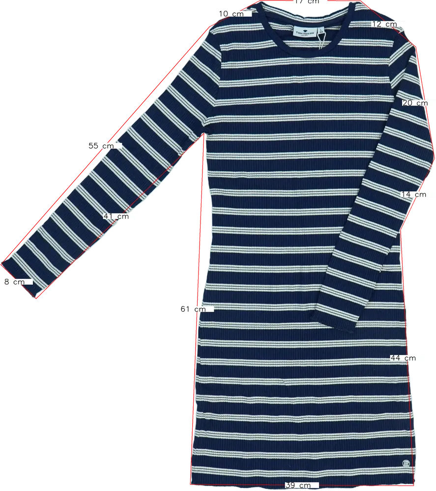 Kék Tom Tailor Ruha EU 164 / UK 14 év / US 14 év/XL
