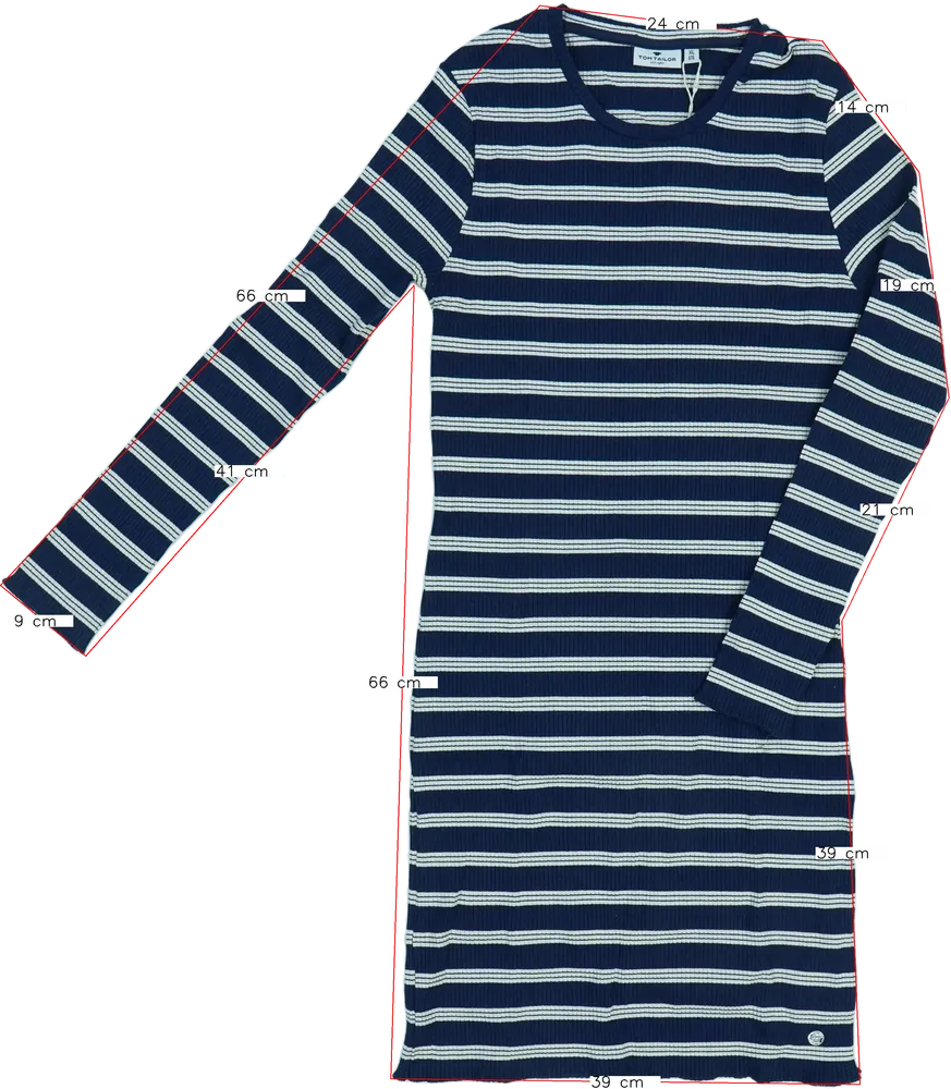 Kék Tom Tailor Ruha EU 176 / UK 16 év / US XL