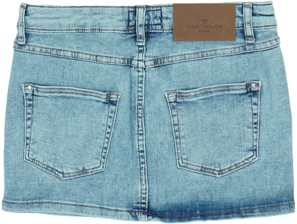 Kék Tom Tailor Szoknya EU 140 / UK 10 év / US 10 év/L