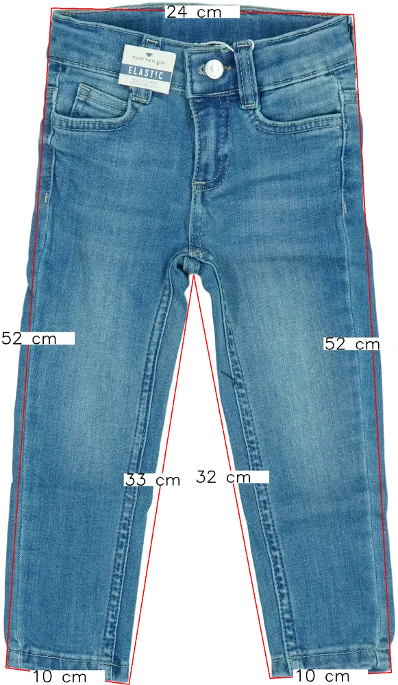 Kék Tom Tailor Farmernadrág EU 92 / UK 2 év / US 2T