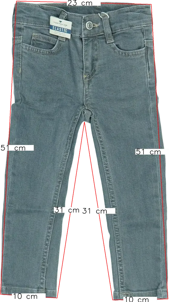 Szürke Tom Tailor Farmernadrág EU 92 / UK 2 év / US 2T