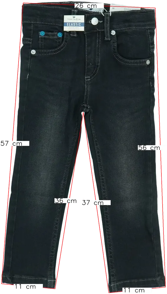 Fekete Tom Tailor Farmernadrág EU 98 / UK 3 év / US 3T