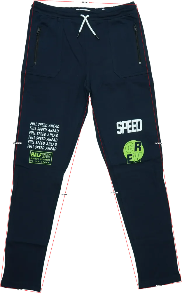 Kék Tom Tailor Melegítőnadrág EU 176 / UK 16 év / US XL